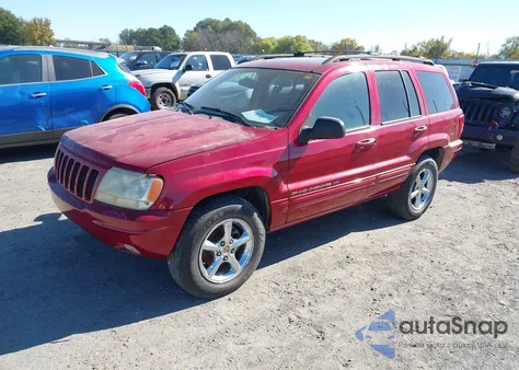 2001 Jeep Grand Cherokee Limited from USA, damaged, VIN 1J4GX58N21C736472